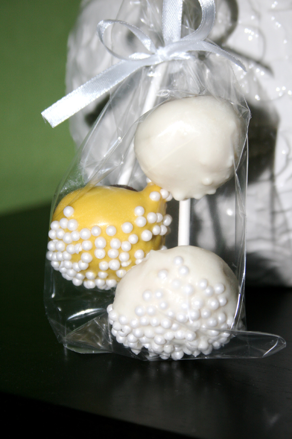 Engagement Party Favors + Cake Pops The Yes Girls