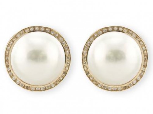 Tower of Jewels Pearl Earrings