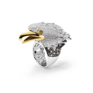 Coin Eagle Ring