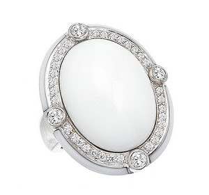 Ivanka Trump White Ring