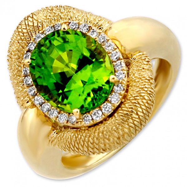 Frederic Sage Green Ring