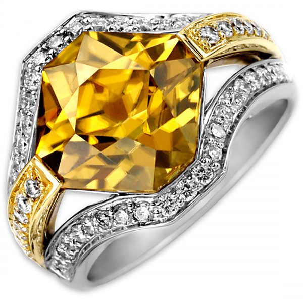 Frederic Sage Yellow Fashion Ring