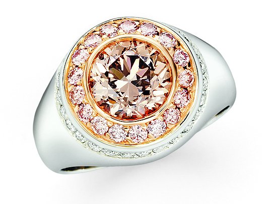 C.J. Charles Jewelers Pinkish Brown RIng