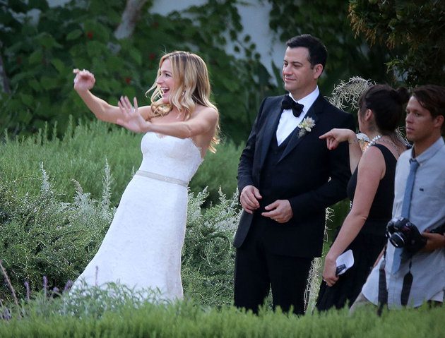Jimmy Kimmel and Molly McNearney Get Married!