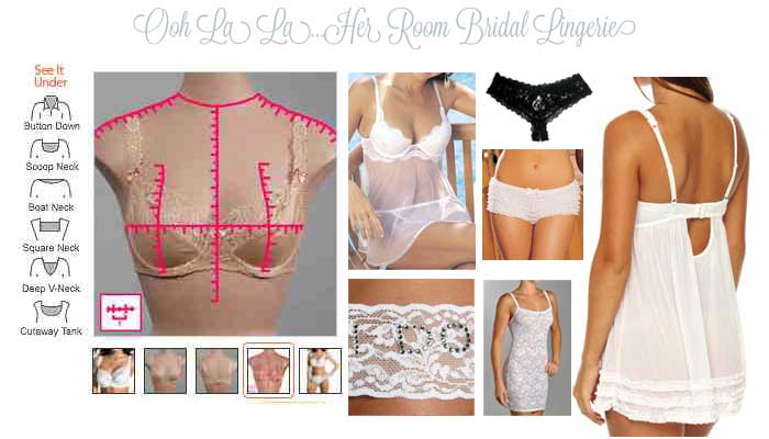 Right Wedding Lingerie for Your Dress