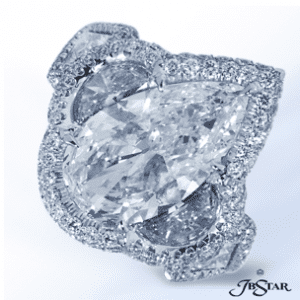 JB Star Pear Shaped Diamond Ring