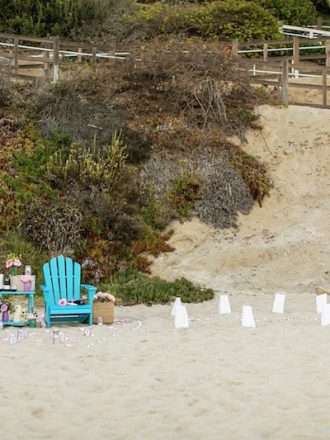 Laguna Beach proposal by The Yes Girls Events