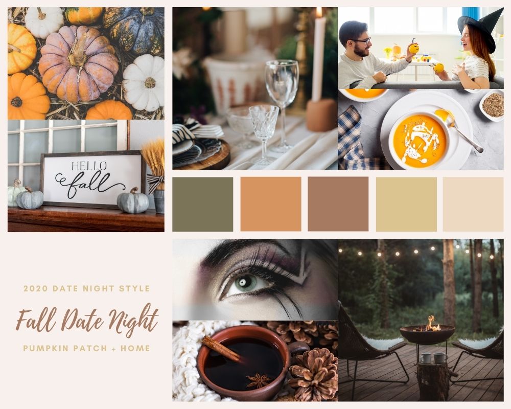 set up for fall date night idea