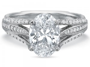 Precision Set Engagement Ring 