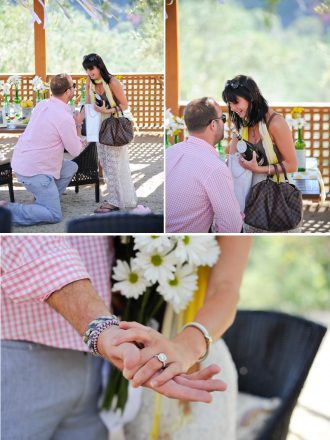 Romantic Marriage Proposal in Napa The Yes Girls Events