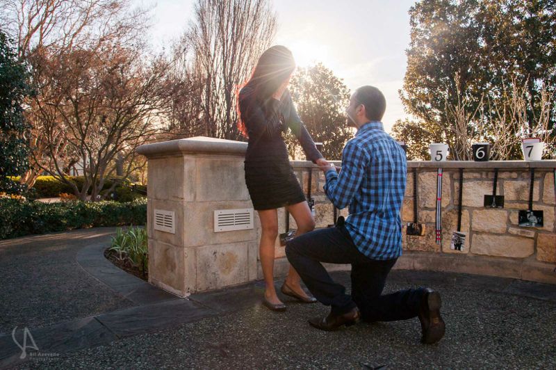 Dallas Valentine's Day Marriage Proposal