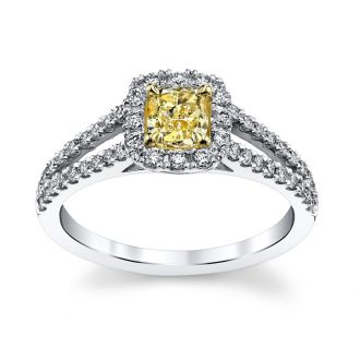 Yellow Diamonds for Valentine's Day Proposals