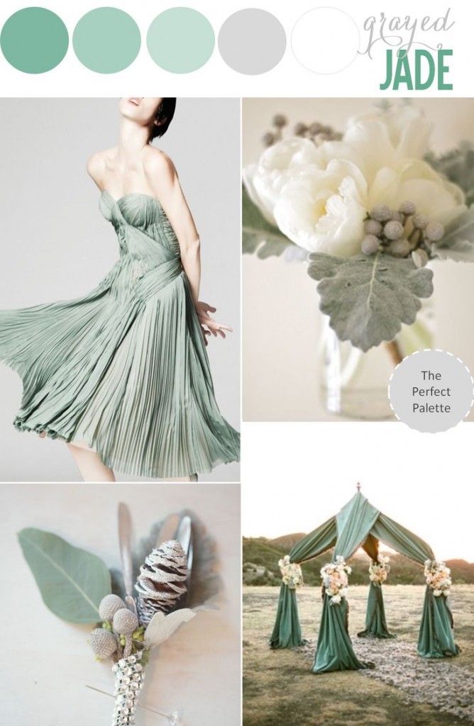 Jade Wedding Color Palette