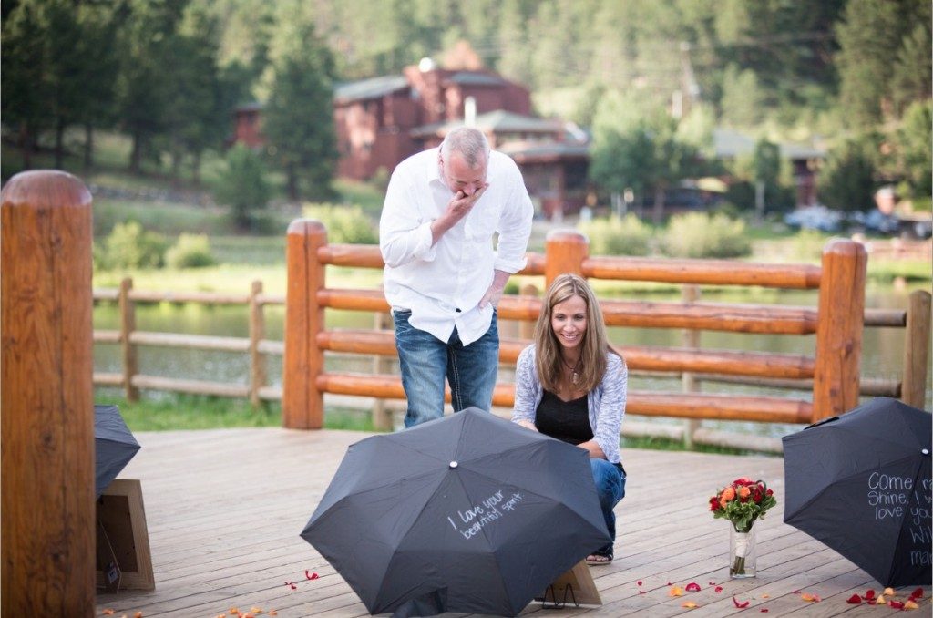 colorado umbrella proposal by the yes girls