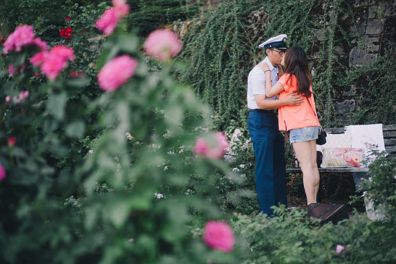 portland rose garden marriage proposal by the yes girls 18
