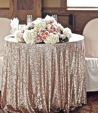 wedding sweetheart tables
