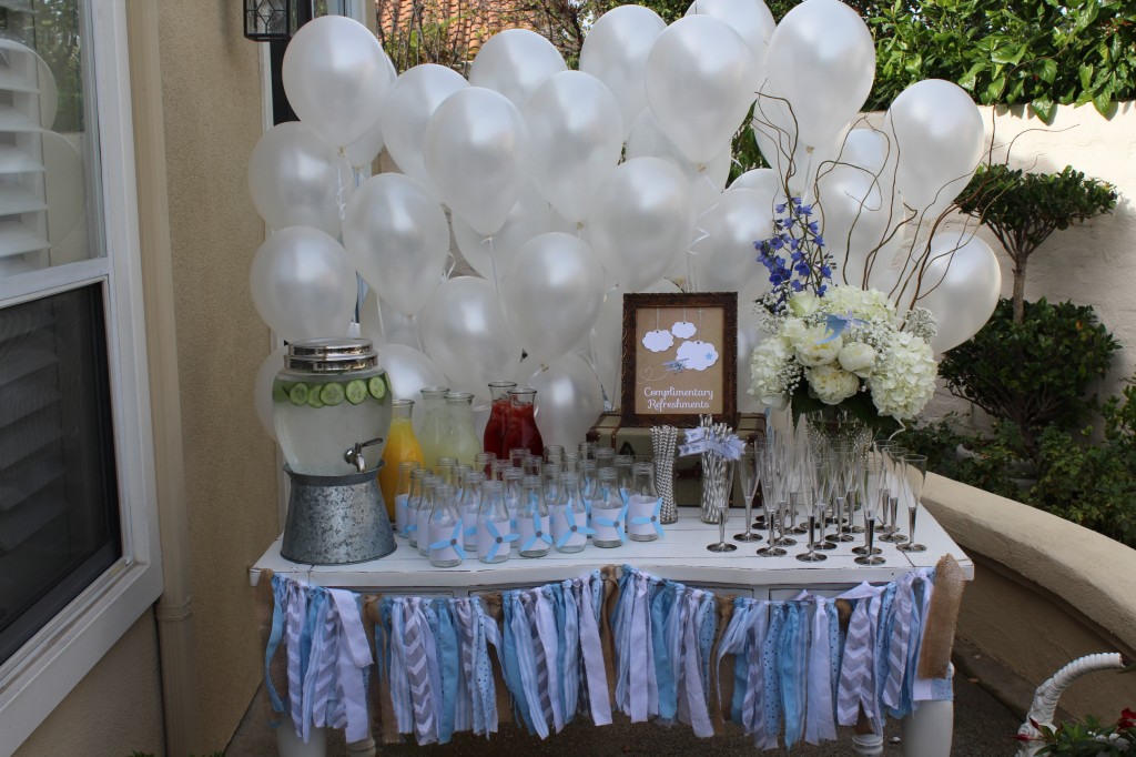 airplane themed baby shower
