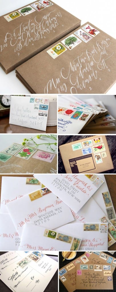 unique wedding stamps