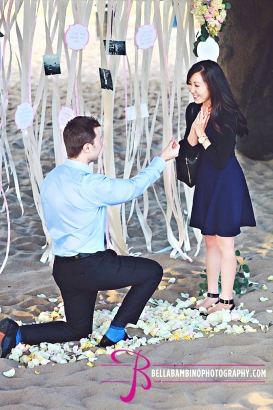 the strand house manhattan beach surprise marriage proposal