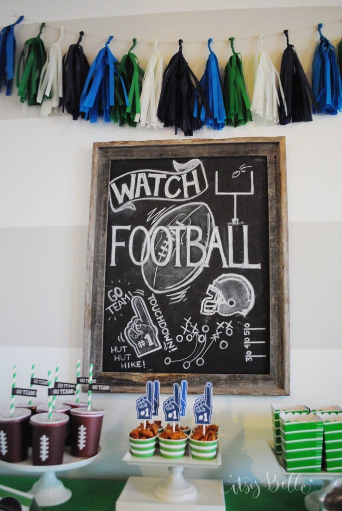 seahawks party decor