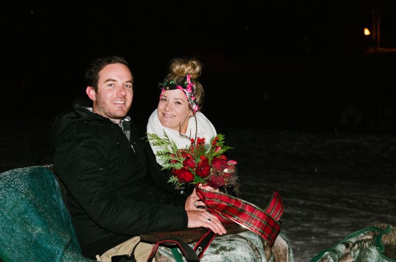 Winter Park City Utah Wedding Proposal
