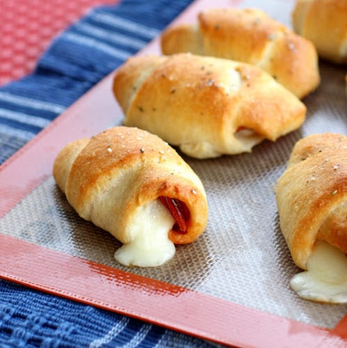 pepperoni crescent rolls