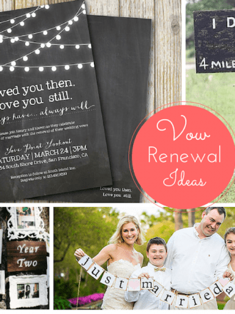 ideas for personalizing your vow renewal