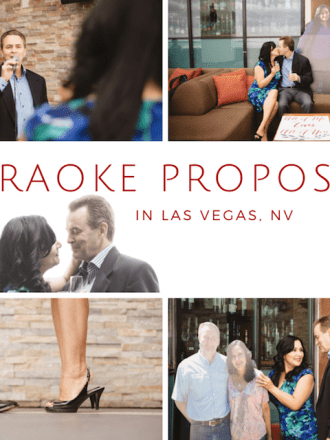 Singing Proposal in Las Vegas