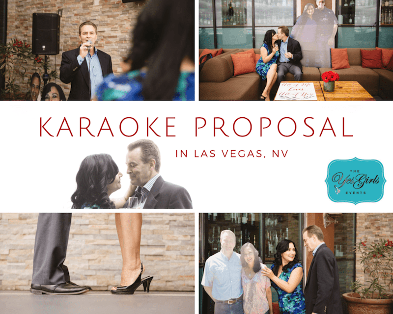 Singing Proposal in Las Vegas