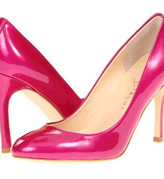 perfect pink bride shoes