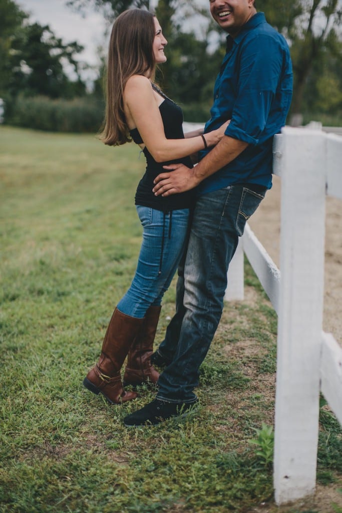 Rustic Horseback Riding Marriage Proposal