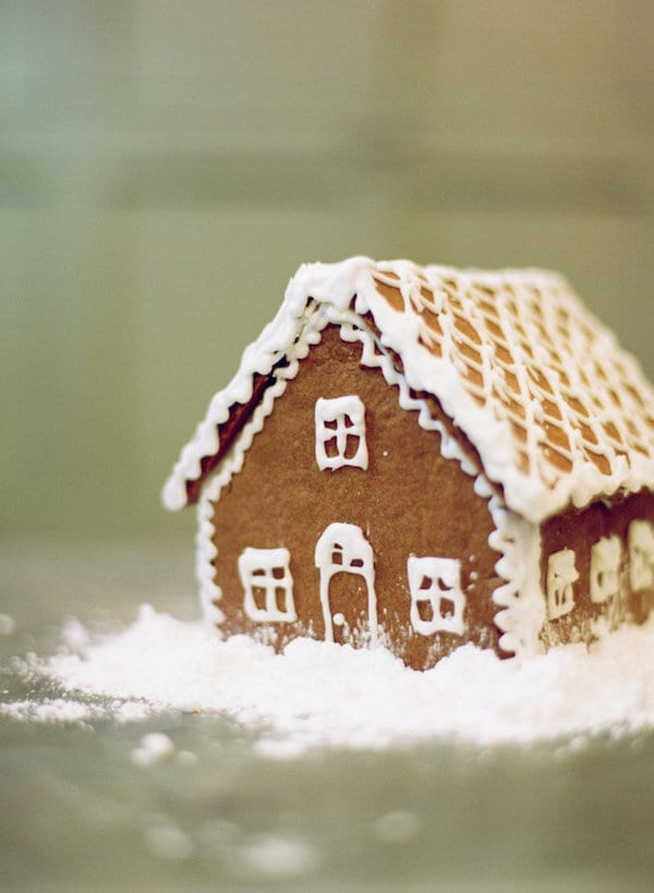 build a gingerbread house with your husband