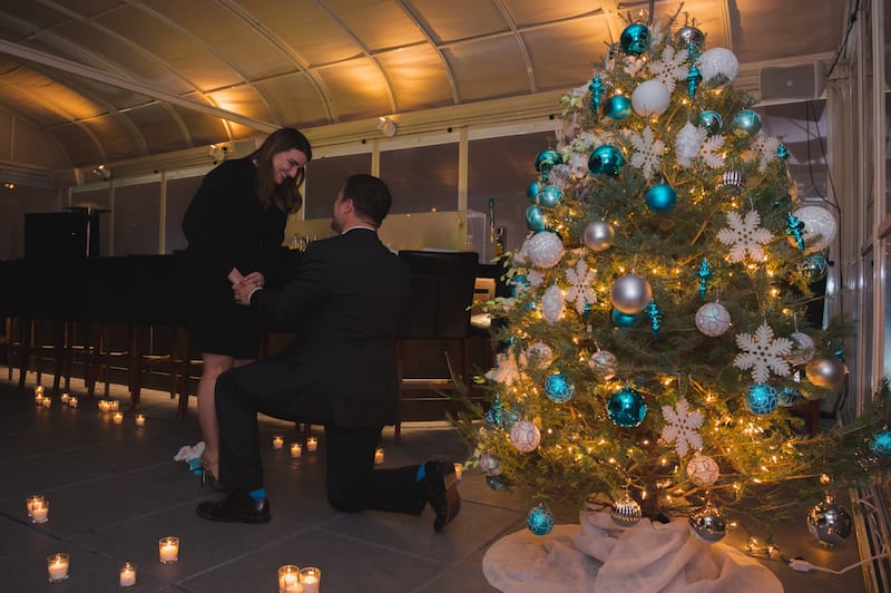 christmas theme proposal in manhattan