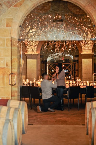 Napa Private Marriage Proposal