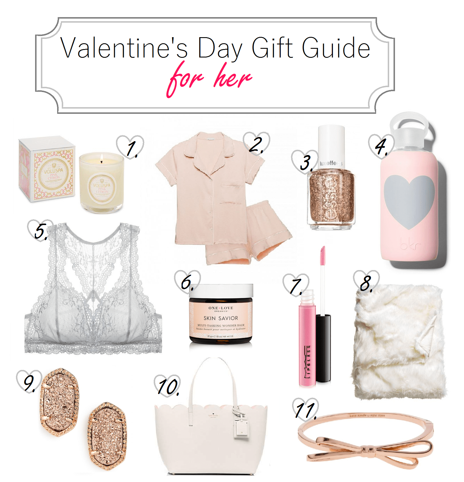 gift guide for gal on valentine's