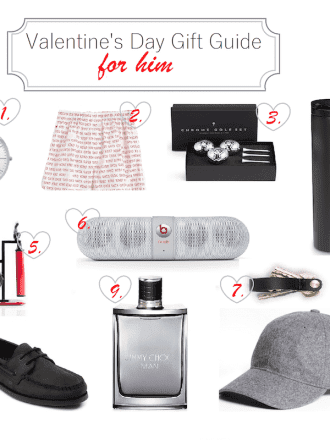 gift guide for him on valentine's