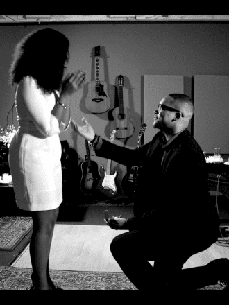 she said yes in music recording studio