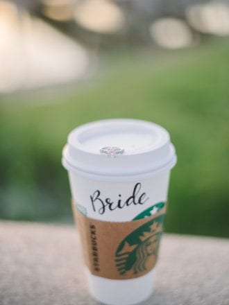ways to have coffee in a wedding
