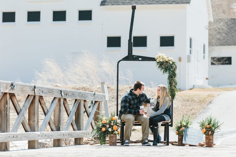 Vintage Ski Lift Chair Proposal Decor