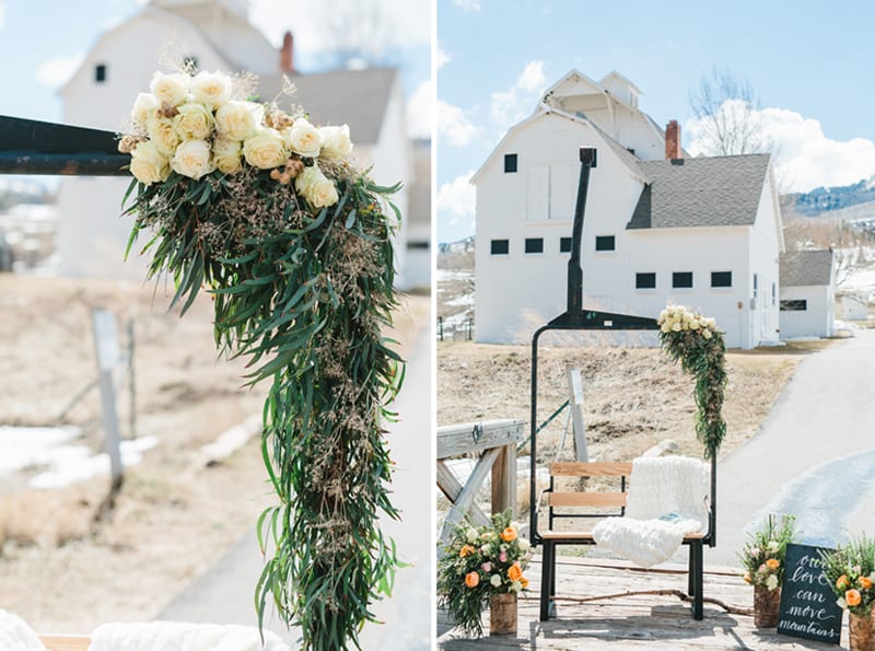 Vintage Ski Lift Chair Proposal Decor