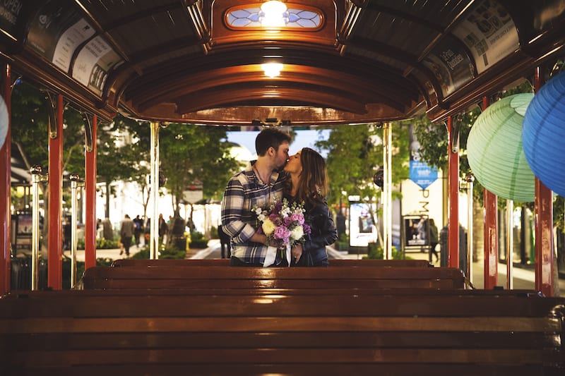 American at the Brand marriage proposal