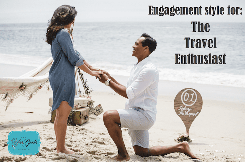 incorporate travel into wedding proposal