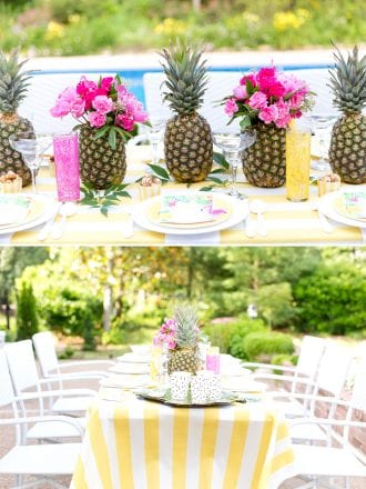 bridal shower and party decor hawaii