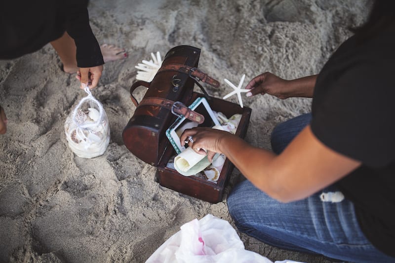 malibu beach wedding proposal by the yes girls