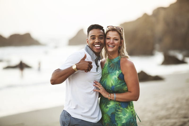 malibu beach wedding proposal by the yes girls