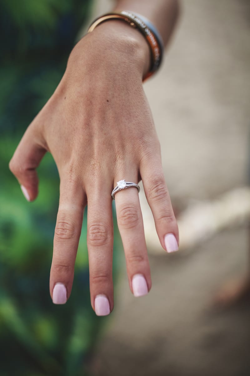 beach marriage proposal in malibu