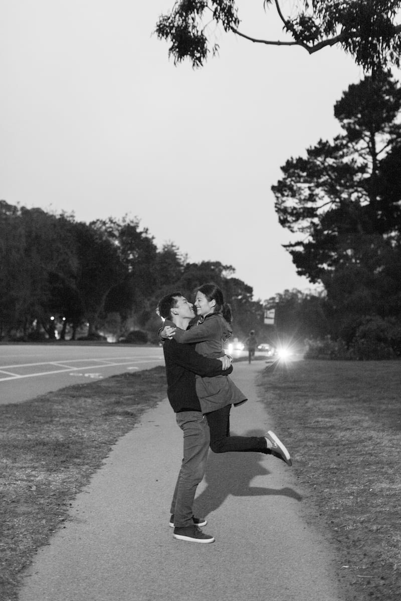 San Francisco GG Park Marriage Proposal