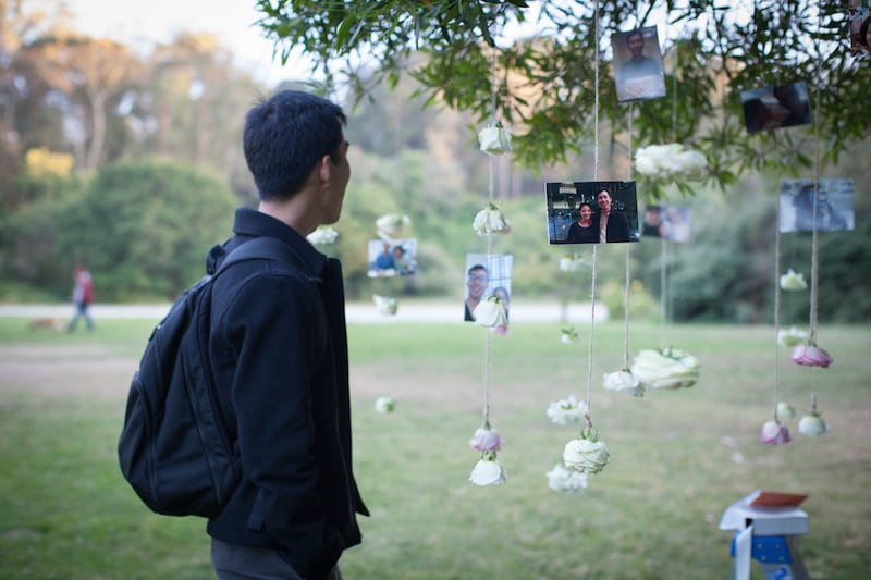 Golden Gate Park Marriage Proposal