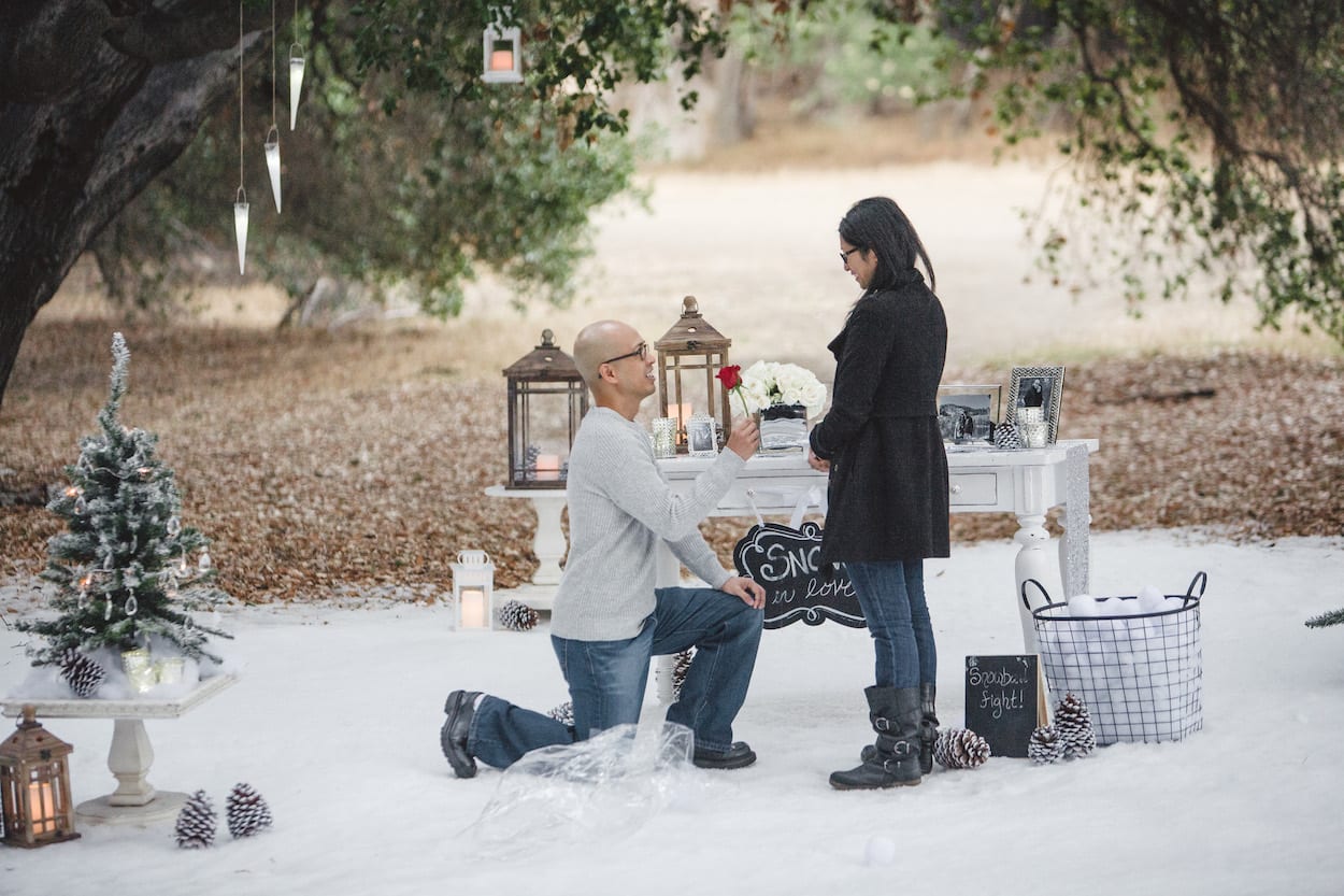 winter wonderland in southern california