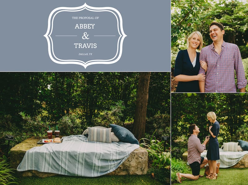 engagement at dallas arboretum